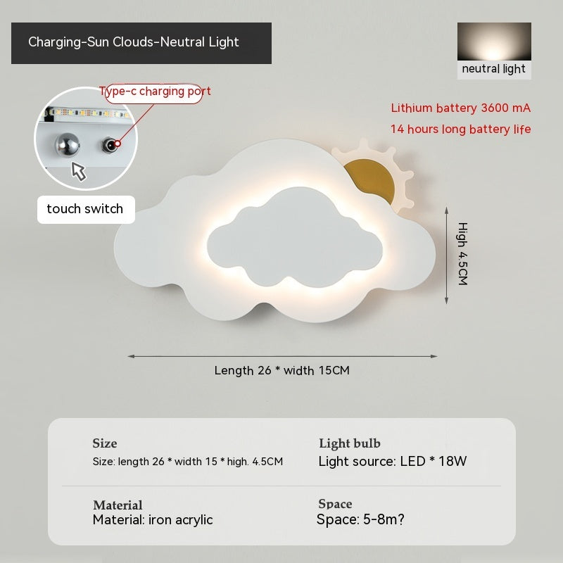 LumoStick Wall Light – Wireless Rechargeable LED Lamp