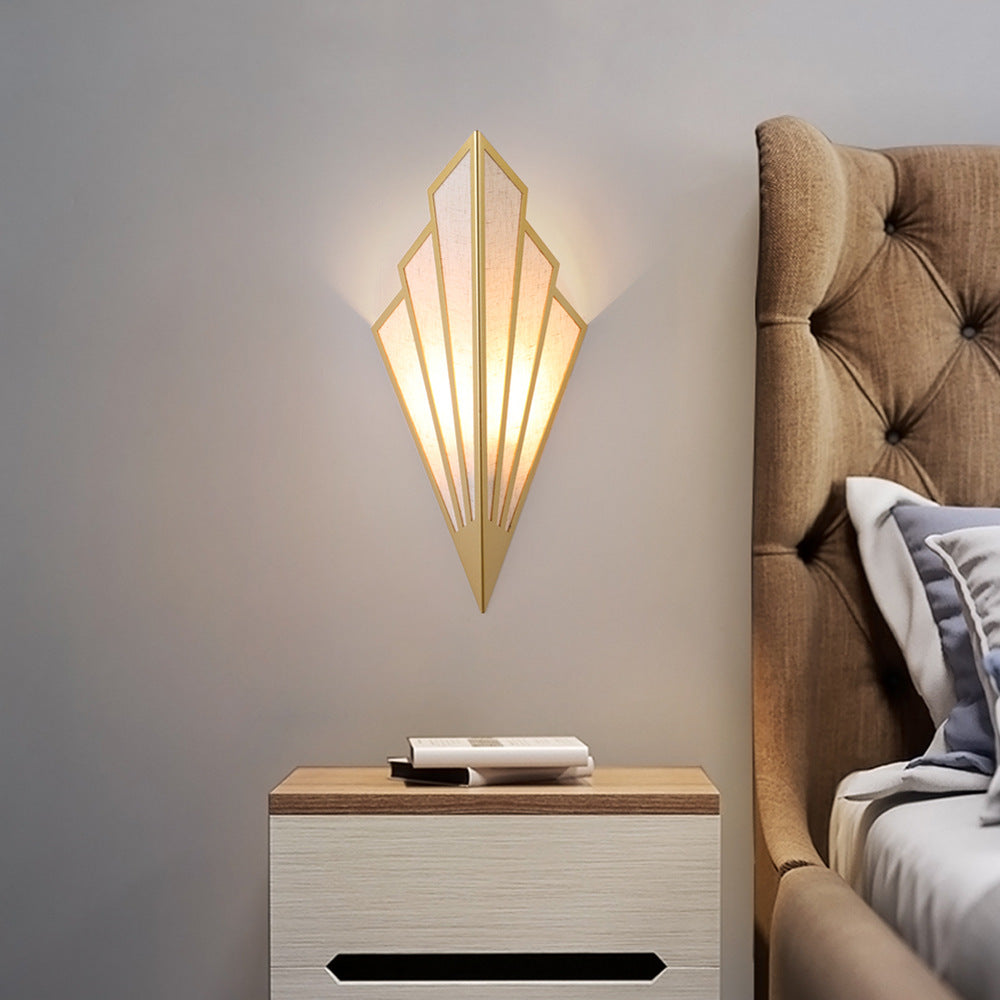 LinenGlow Wall Lamp – Modern Corridor & Stair Light