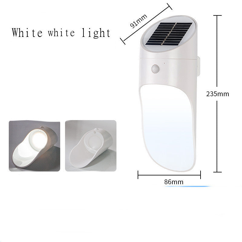 EcoSense Solar Wall Light – Outdoor LED Garden Lamp