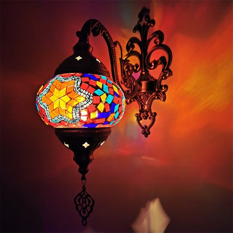 Bohemia Iron Wall Lamp – Vintage Ambient Glow