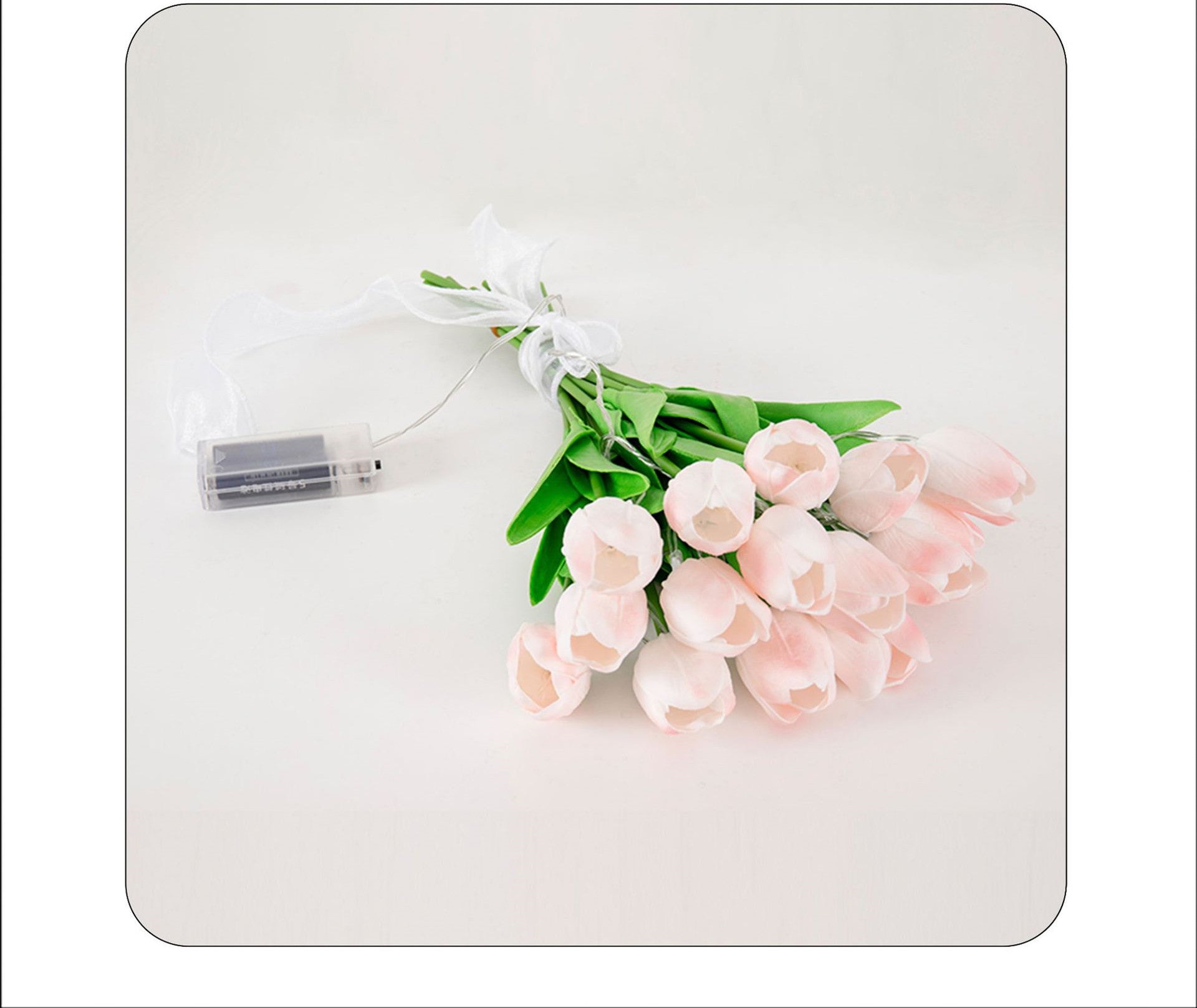 TulipGlow LED Bouquet Lights – Romantic Flower String Lamp