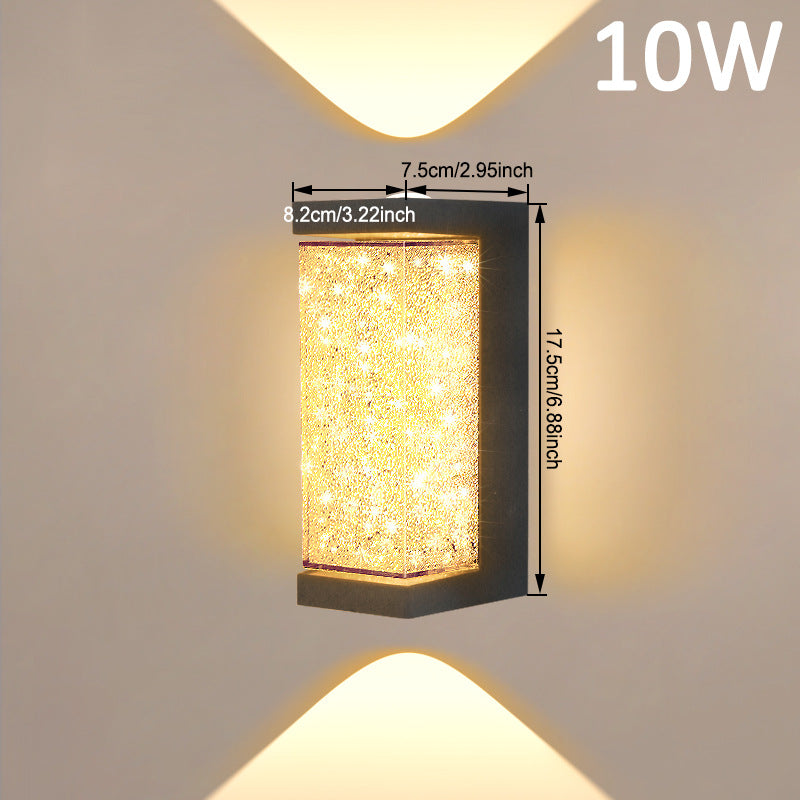 CrystalFlash Wall Lamp – Modern Luxury LED Light