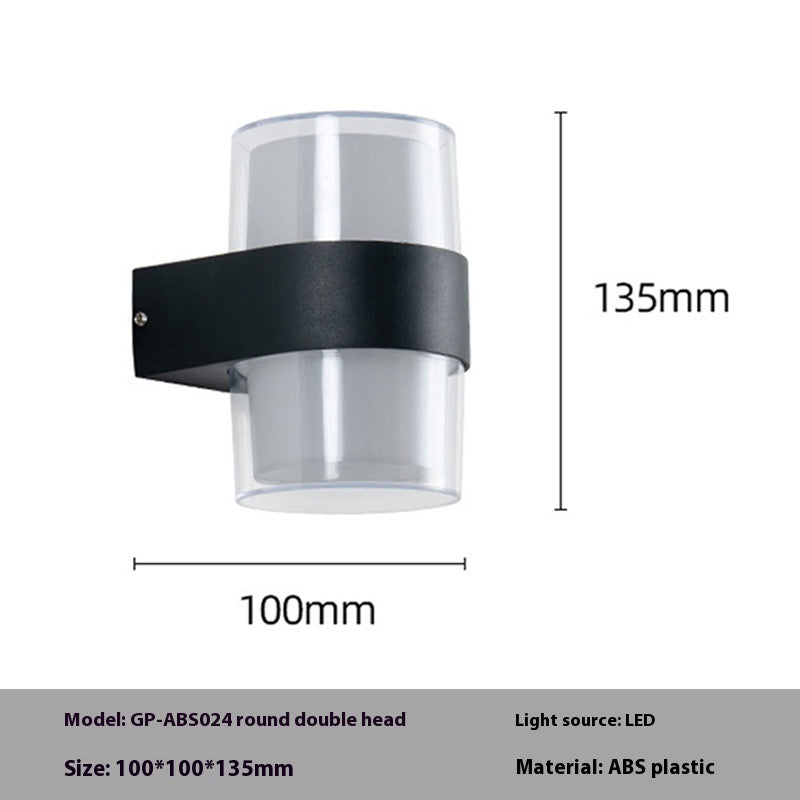 Solis Axis Wall Light – Dual Beam Outdoor Lamp