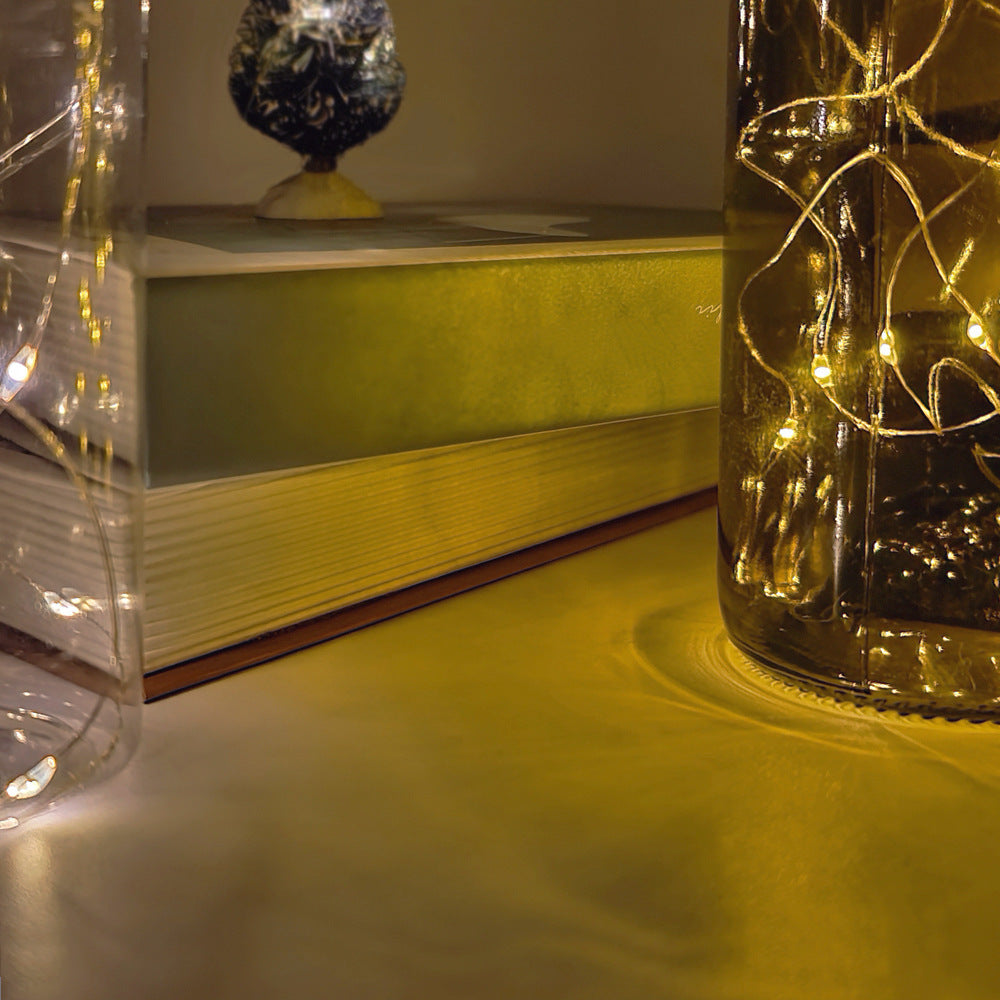 Solvéra Bottle LED Lights – Solar Ambient Glow String