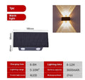 Solis Arc Wall Light – Solar Up & Down Outdoor Lamp