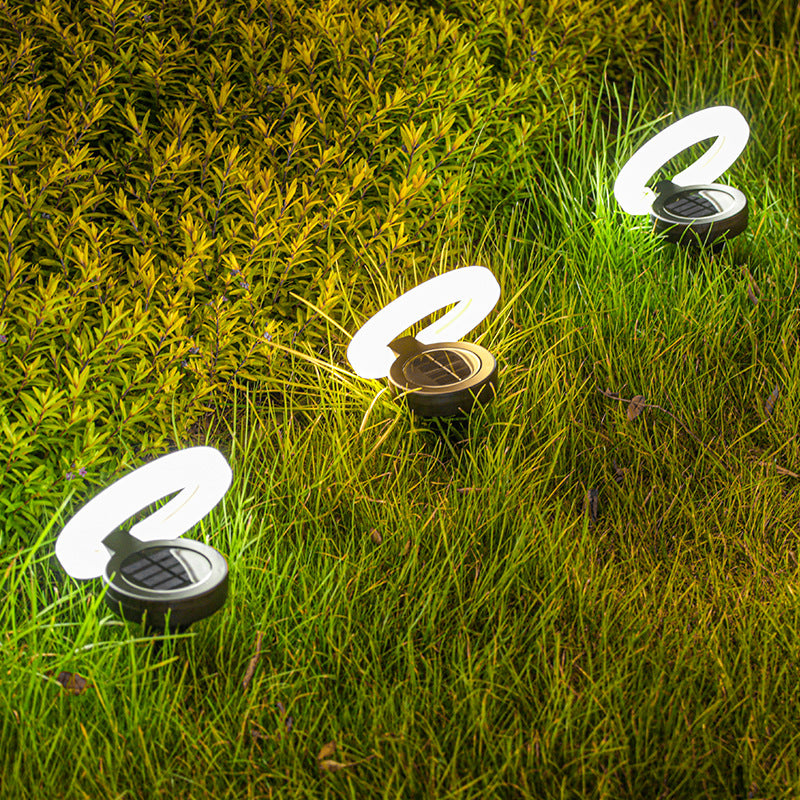 FoldGlow Solar Floor Lamp – Outdoor Garden & Stair Light