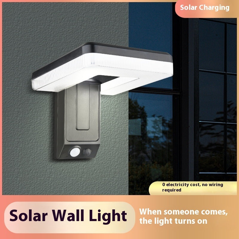 FlexBeam Solar Lamp – Foldable Motion Sensor Wall Light