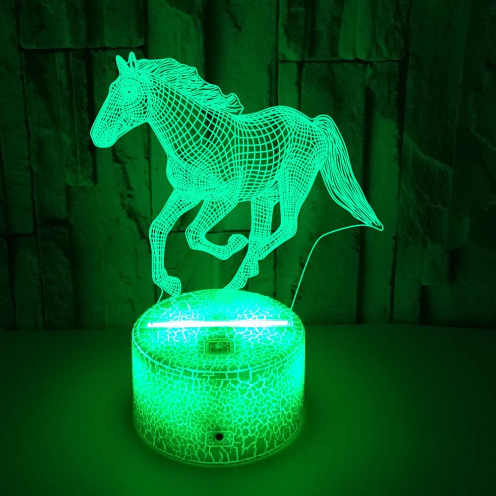 DreamGlow 3D Night Lamp – Touch Decorative Animal Light