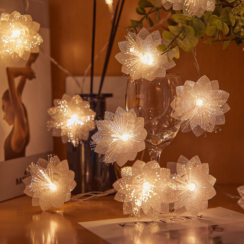 Floréa Fiber Optic Lights – Waterproof Floral Ambient String