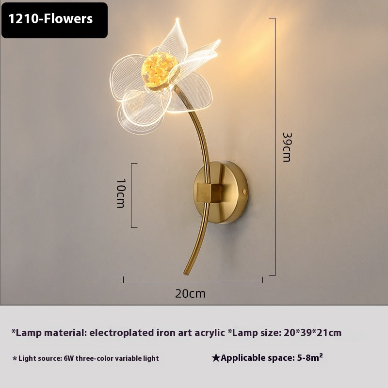 Floréa Bloom Wall Lamp – Soft Ambient Floral Light