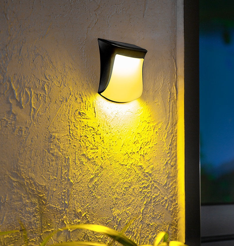 Solis Fence Glow – 4PCS Solar Outdoor Wall Lights