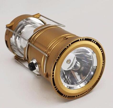 TrailGlow Camping Lantern – Solar Rechargeable LED Light