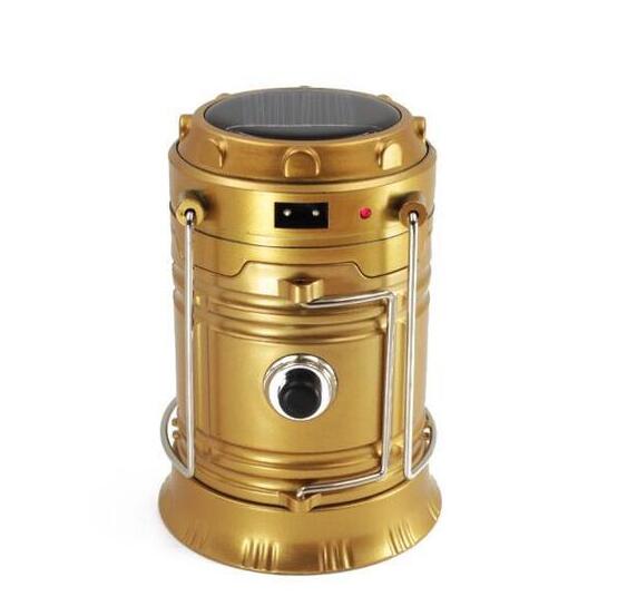 TrailGlow Camping Lantern – Solar Rechargeable LED Light