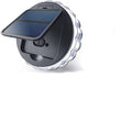 Solis Fence Glow – Solar Round Garden Wall Light