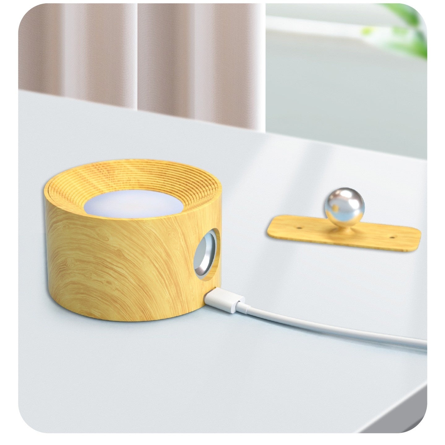 Auralis Smart Wall Light – Magnetic Rechargeable Ambient Lamp