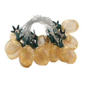Ananas Iron LED String Lights – Warm Ambient Glow