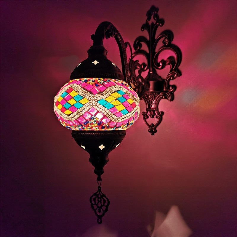 Bohemia Iron Wall Lamp – Vintage Ambient Glow