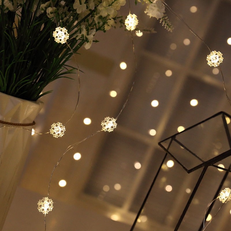 Stellara Star LED String Lights – Romantic Copper Glow