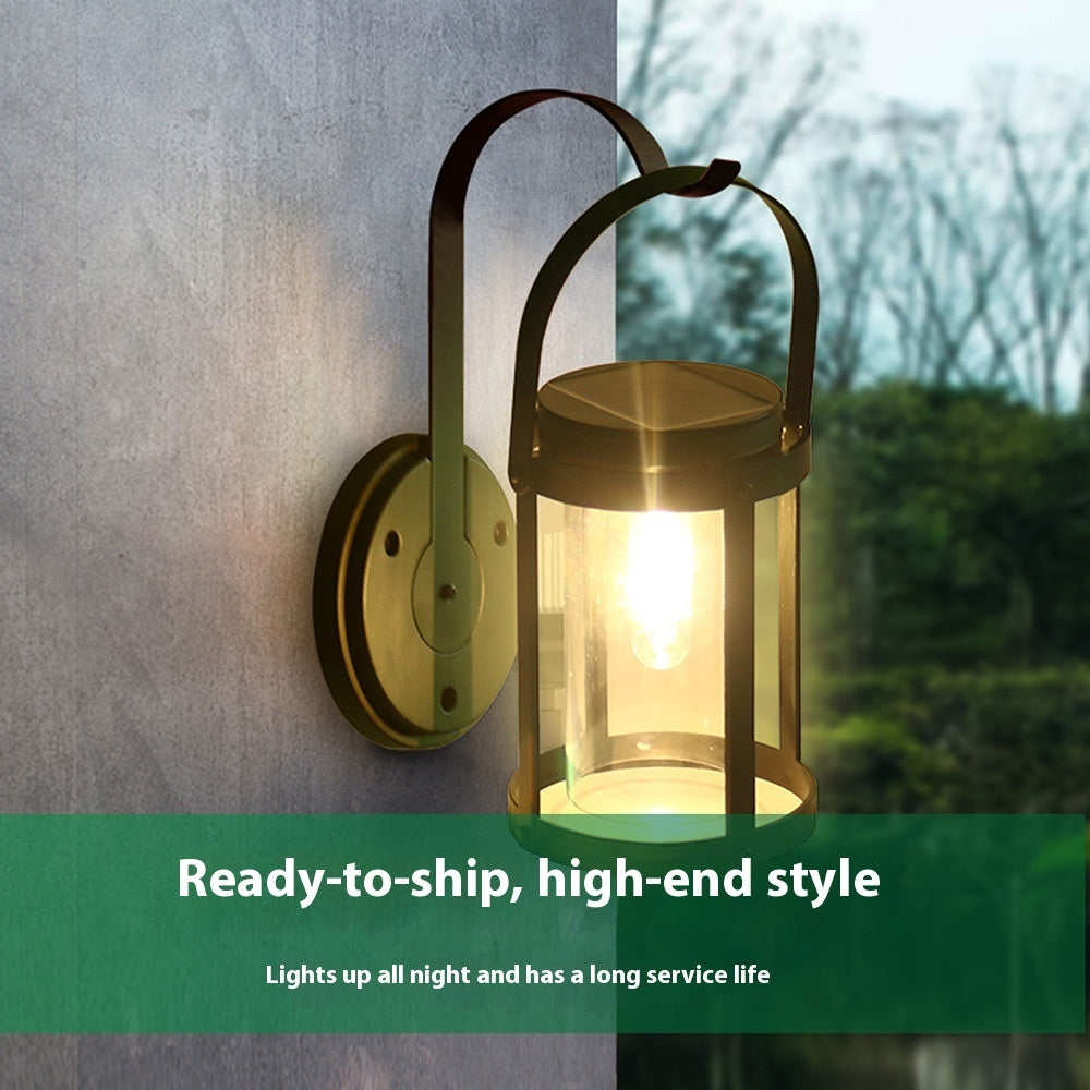 Solis Portable Lantern – Solar Outdoor Decorative Wall Lamp