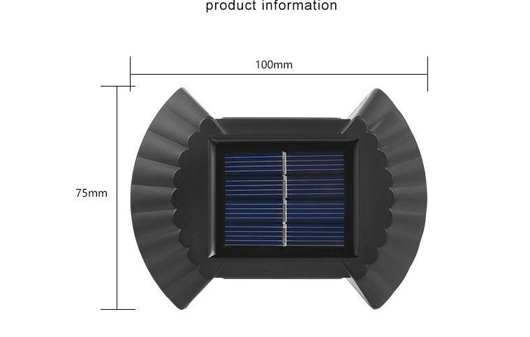Solis Outdoor Wall Light – Solar Ambient Glow Lamp