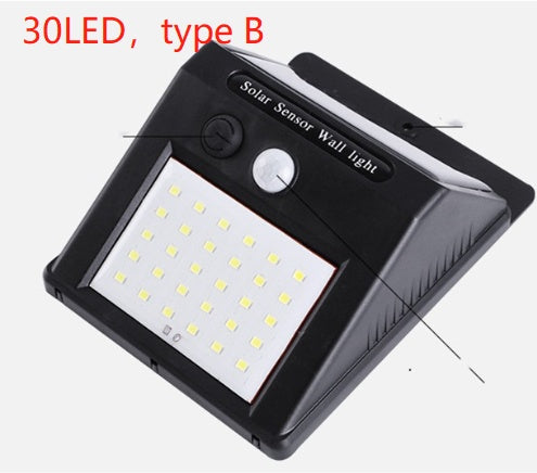 SecureGlow Solar Sensor Light – Outdoor LED Garden Lamp