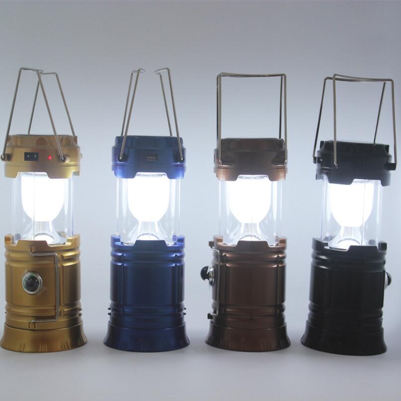 TrailGlow Camping Lantern – Solar Rechargeable LED Light