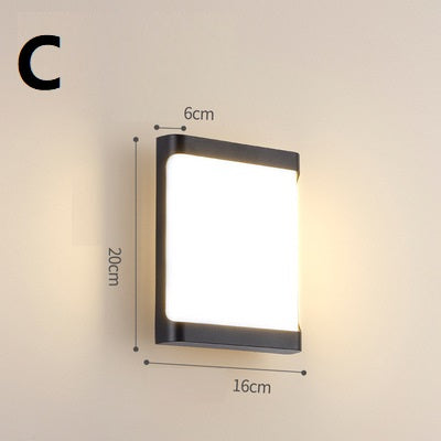 Solis Edge Wall Light – Waterproof Outdoor Lamp