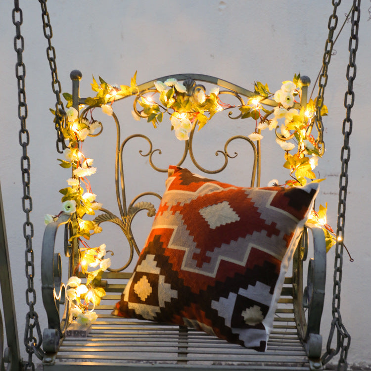 Florielle Floral LED Garland Lights – Soft Romantic Glow