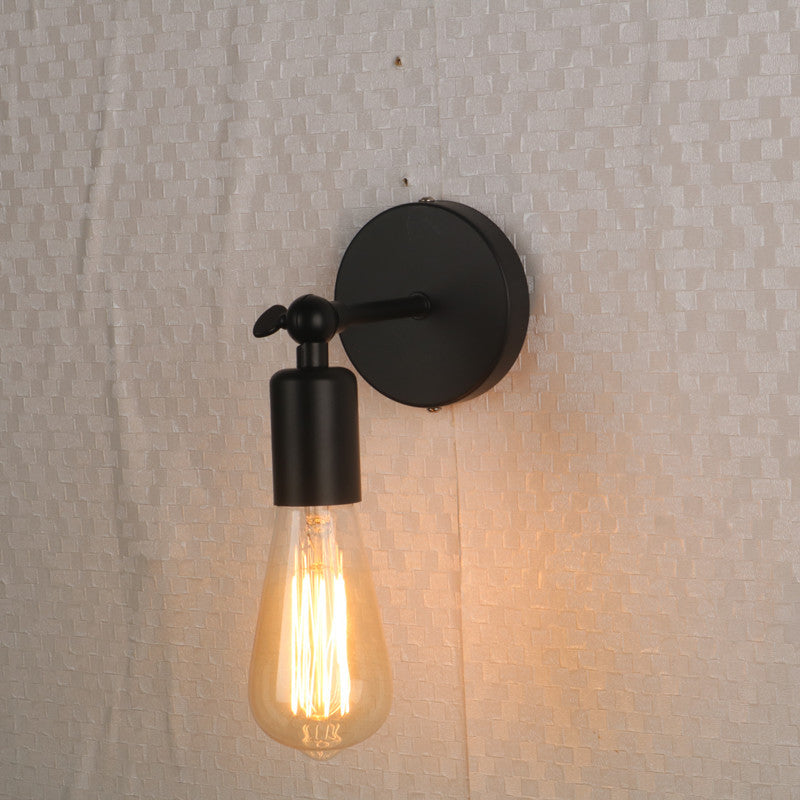 ForgeVintage Wall Lamp – Industrial Iron Sconce