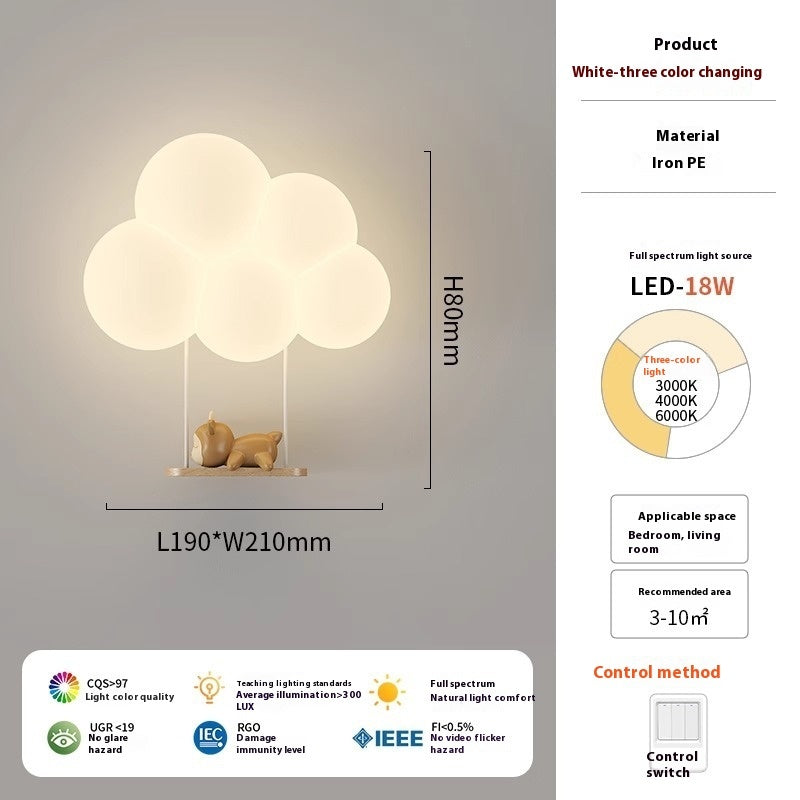LumaPlay Wall Lamp – Animal & Cloud Ambient Light