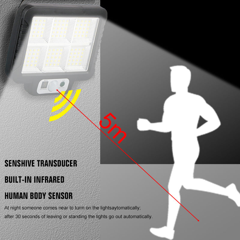 Solis Max 120LED – Split Solar Motion Security Light