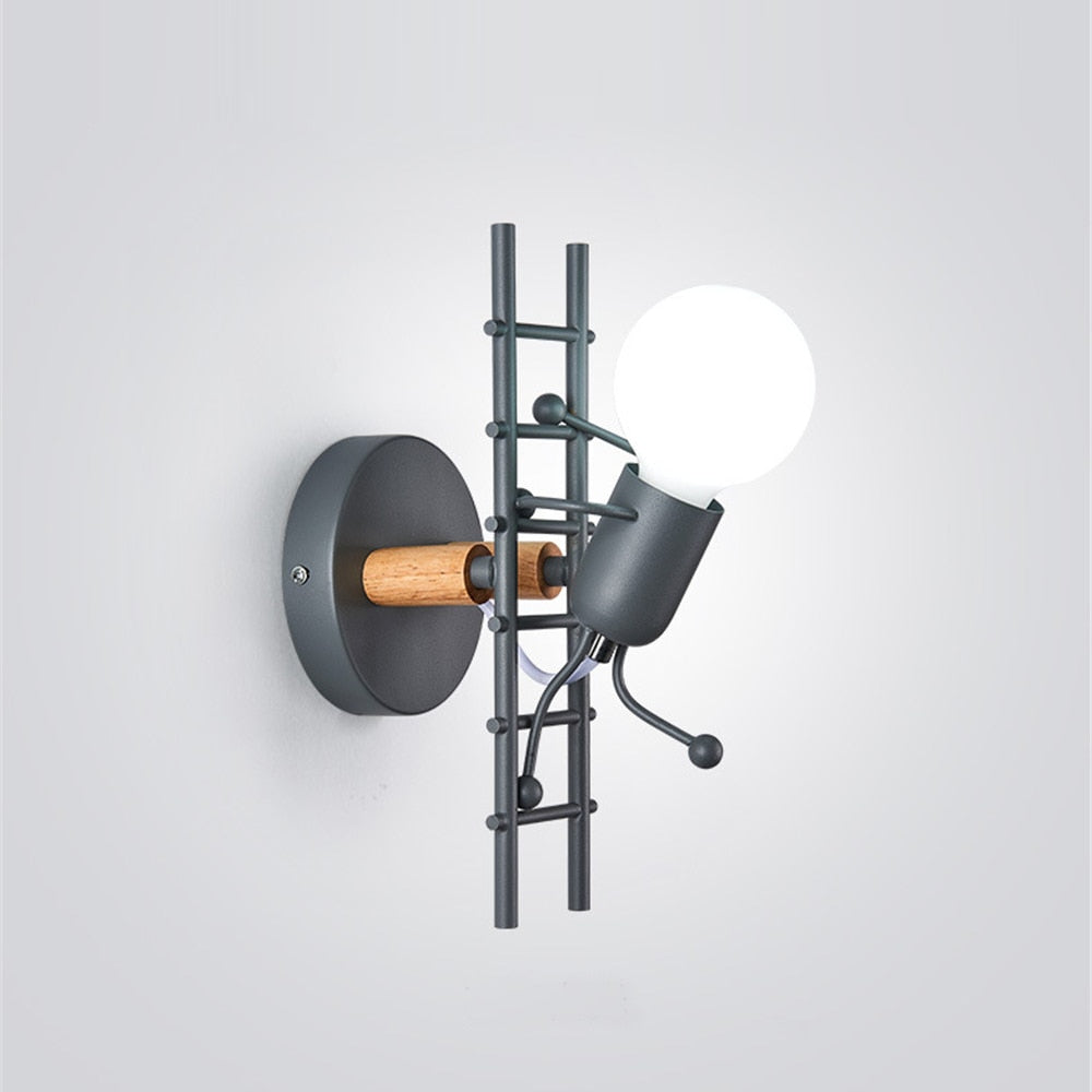 Climbera Wall Lamp – Artistic Figure Ambient Light