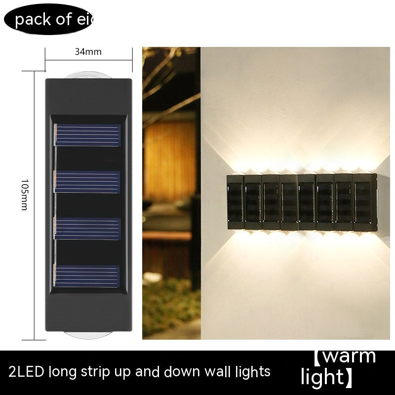 Solis Duo Wall Light – Solar Dual-Beam Outdoor Lamp