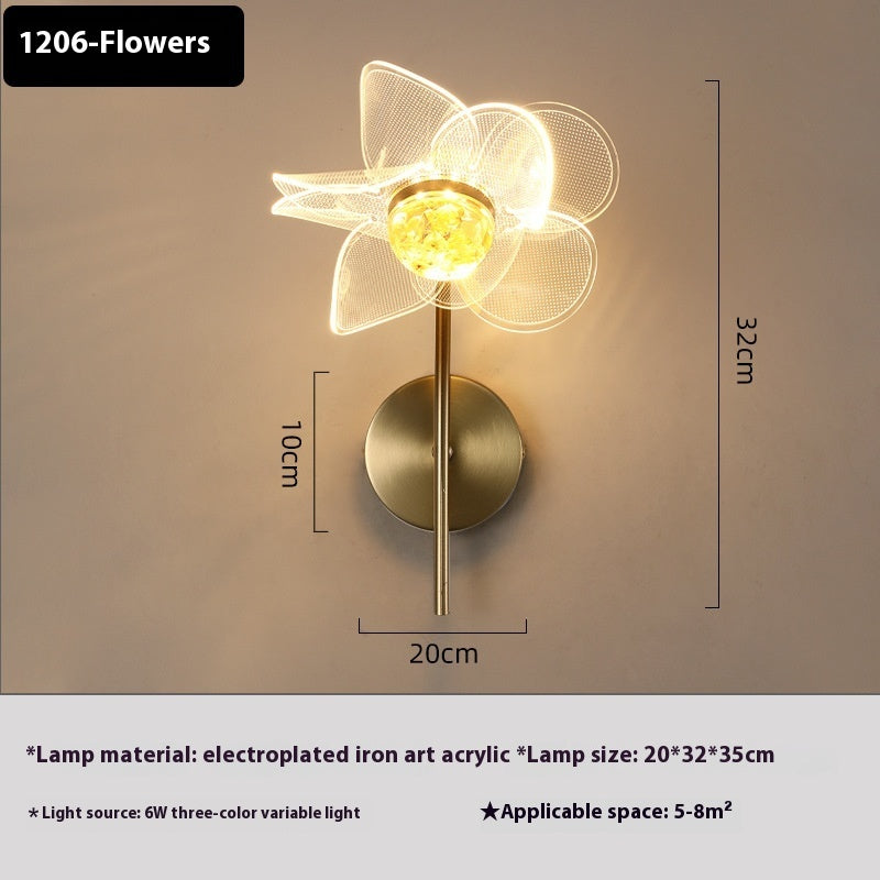 Floréa Bloom Wall Lamp – Soft Ambient Floral Light