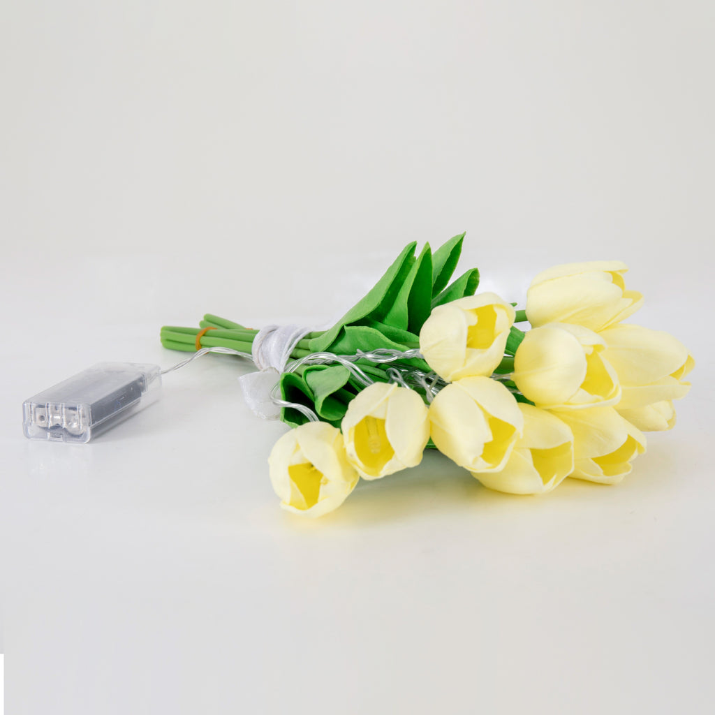 TulipGlow LED Bouquet Lights – Romantic Flower String Lamp