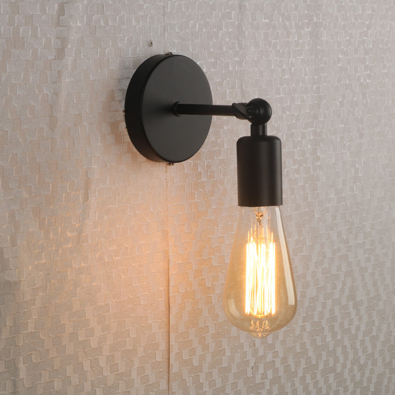 ForgeVintage Wall Lamp – Industrial Iron Sconce