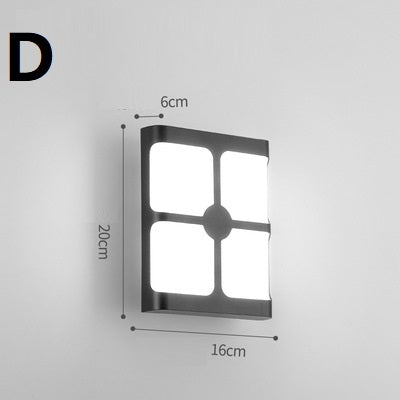 Solis Edge Wall Light – Waterproof Outdoor Lamp