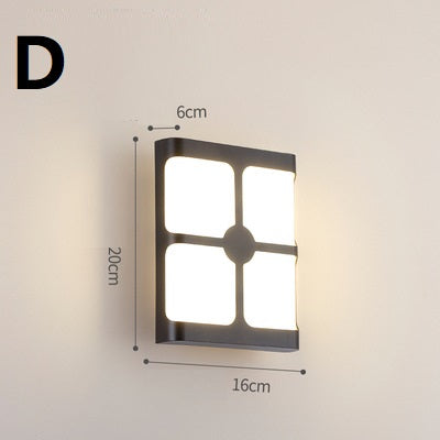 Solis Edge Wall Light – Waterproof Outdoor Lamp