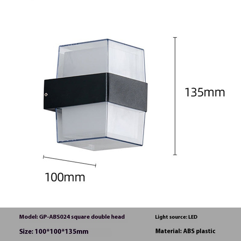 Solis Axis Wall Light – Dual Beam Outdoor Lamp