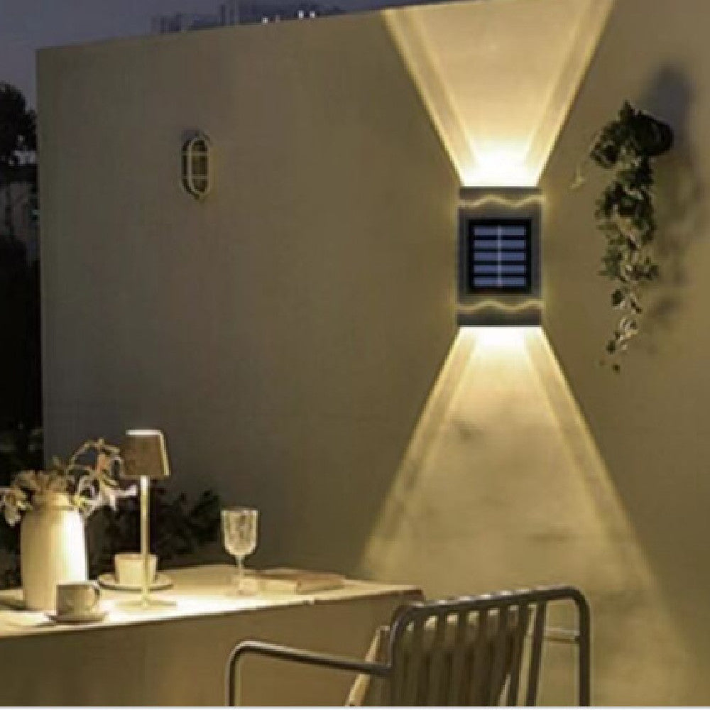OrientGlow Solar Yard Lamp – Outdoor Garden Wall Light