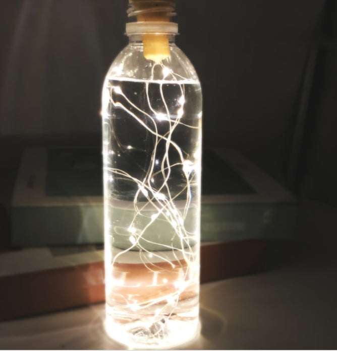 Solvéra Bottle LED Lights – Solar Ambient Glow String