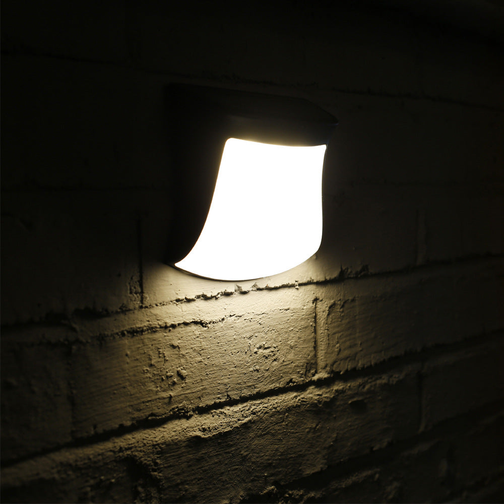 Solis Fence Glow – 4PCS Solar Outdoor Wall Lights