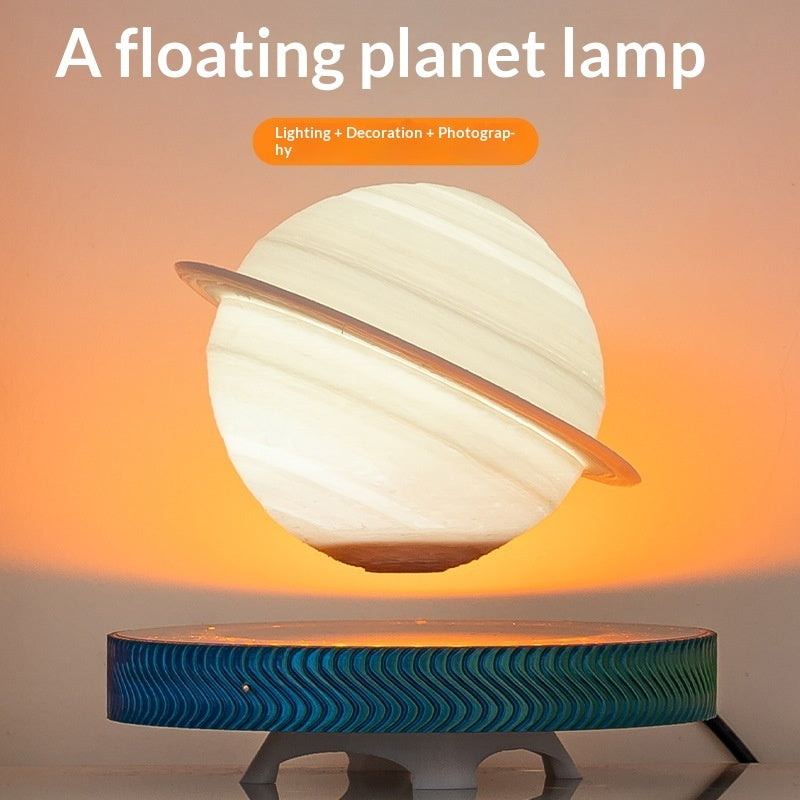 Orbitra Levitation Lamp – Floating Moon & Saturn Light
