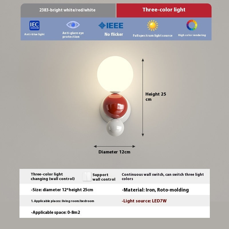 Perla Glow Wall Lamp – Cream Style Ambient Light
