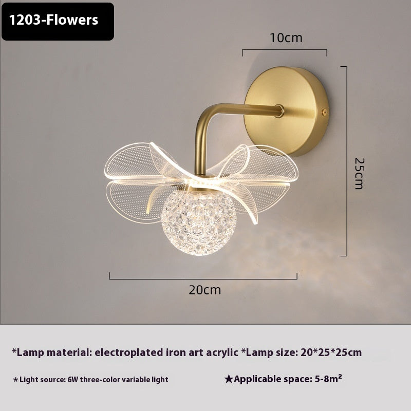 Floréa Bloom Wall Lamp – Soft Ambient Floral Light