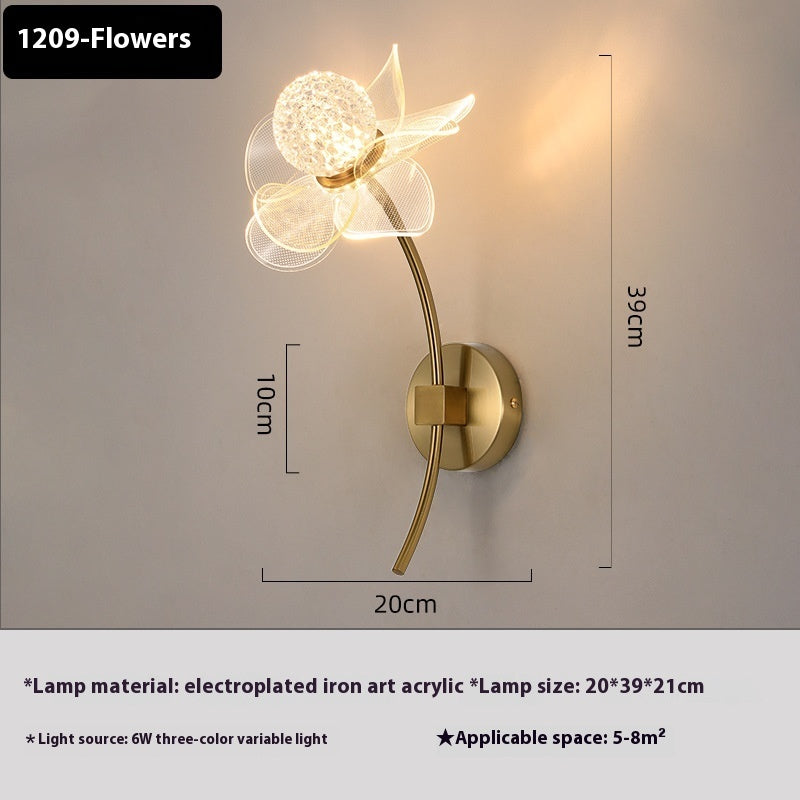 Floréa Bloom Wall Lamp – Soft Ambient Floral Light