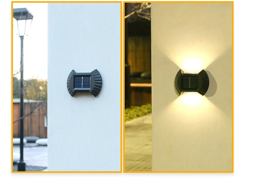 Solis Outdoor Wall Light – Solar Ambient Glow Lamp