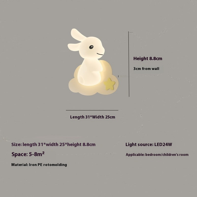 LumaNest Kids Wall Lamp – Soft Animal Ambient Light