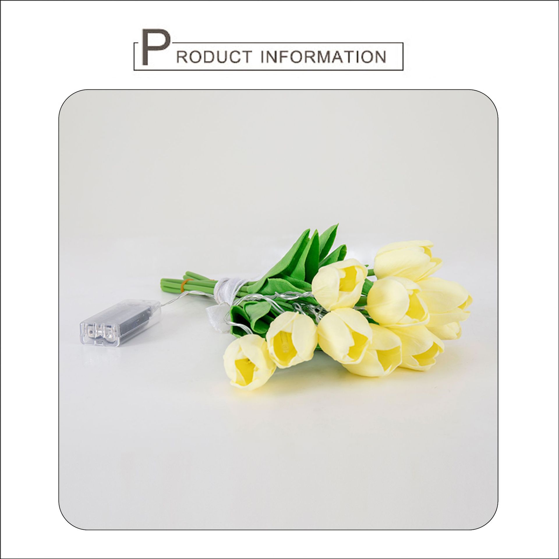 TulipGlow LED Bouquet Lights – Romantic Flower String Lamp
