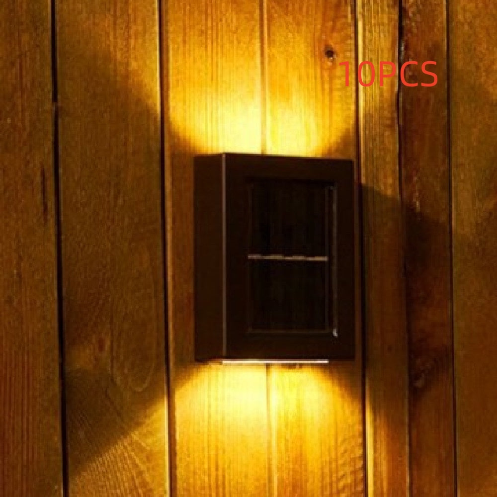 OrientGlow Solar Yard Lamp – Outdoor Garden Wall Light